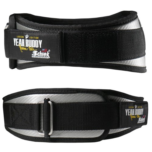 SCHIEK RCCF4004 로니콜먼 카본 피버 리프팅 벨트 SILVER/BLACK