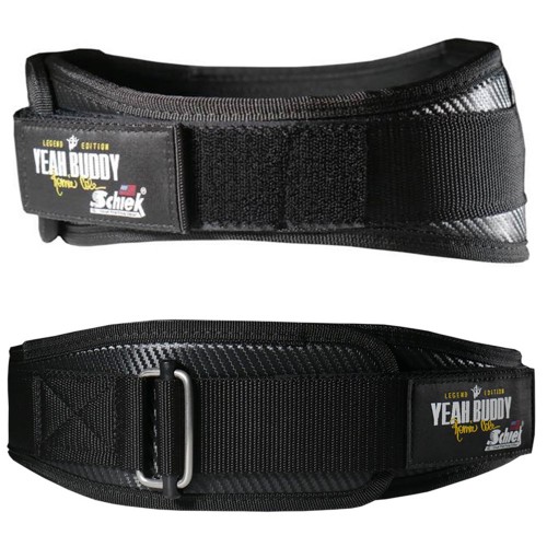 SCHIEK RCCF4004 로니콜먼 카본 피버 리프팅 벨트 BLACK/BLACK
