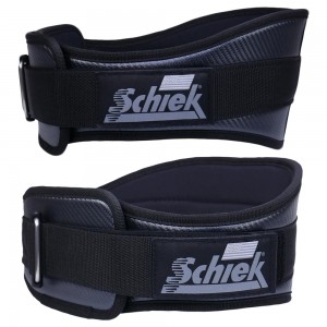 SCHIEK CF3006 카본 피버 리프팅 벨트 BLACK/BLACK