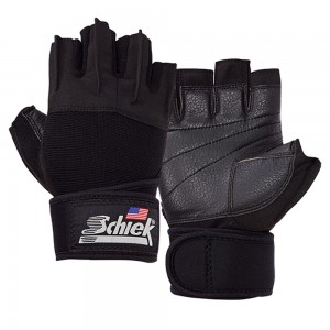 SCHIEK 540 플래티넘 리스트랩 리프팅 글러브 블랙